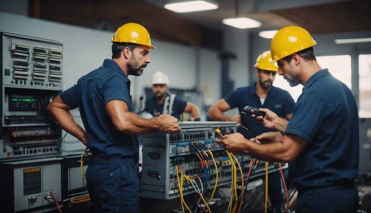 A group of electricians in Torremolinos offering common services. Top 5 electricians in the area